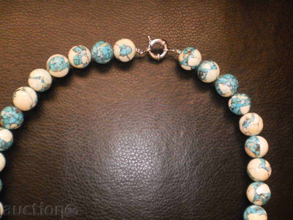 Delivery of Gerdane from blue turquoise-glued pieces