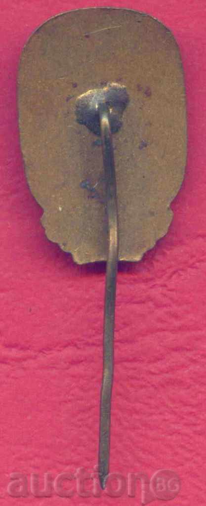 Auction Badge - HRISTO BOTEV national hero poet KALOFER / Z334 Auction Badge - HRISTO BOTEV national hero poet KALOFER / Z334