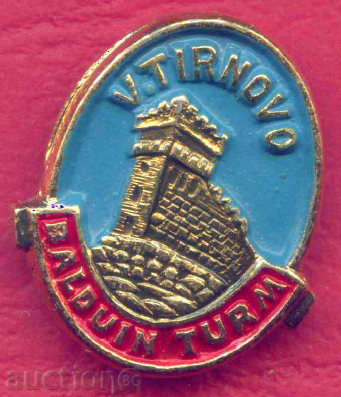 Badge VELIKO TARNOVO V. TIRNOVO - BALDUIN TURM / Z374 with price 2.00 BGN | € 1.02 Badge VELIKO TARNOVO V. TIRNOVO - BALDUIN TURM / Z374 with price 2.00 BGN | € 1.02
