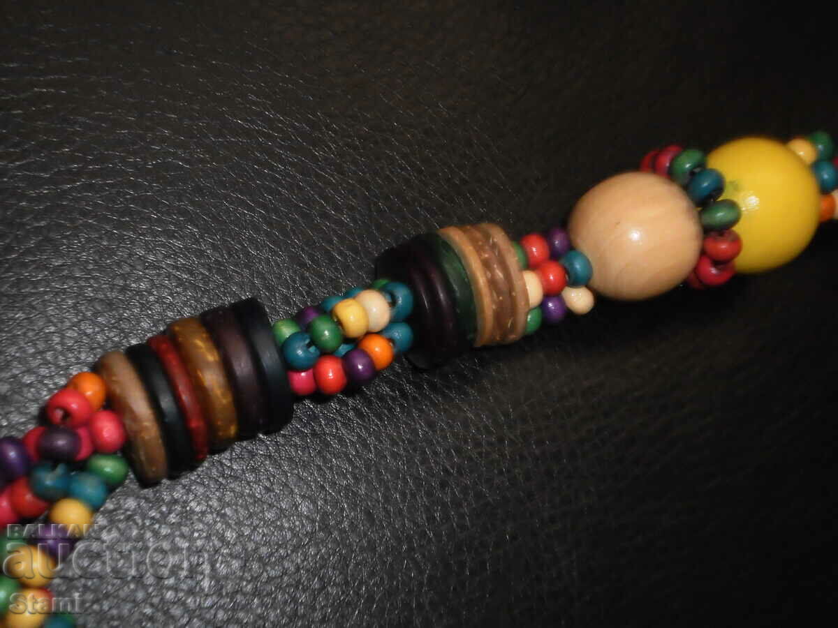 Exotic coconut-multicolored-2 necklace - 5