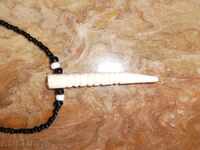 Grace style necklace with camel bone