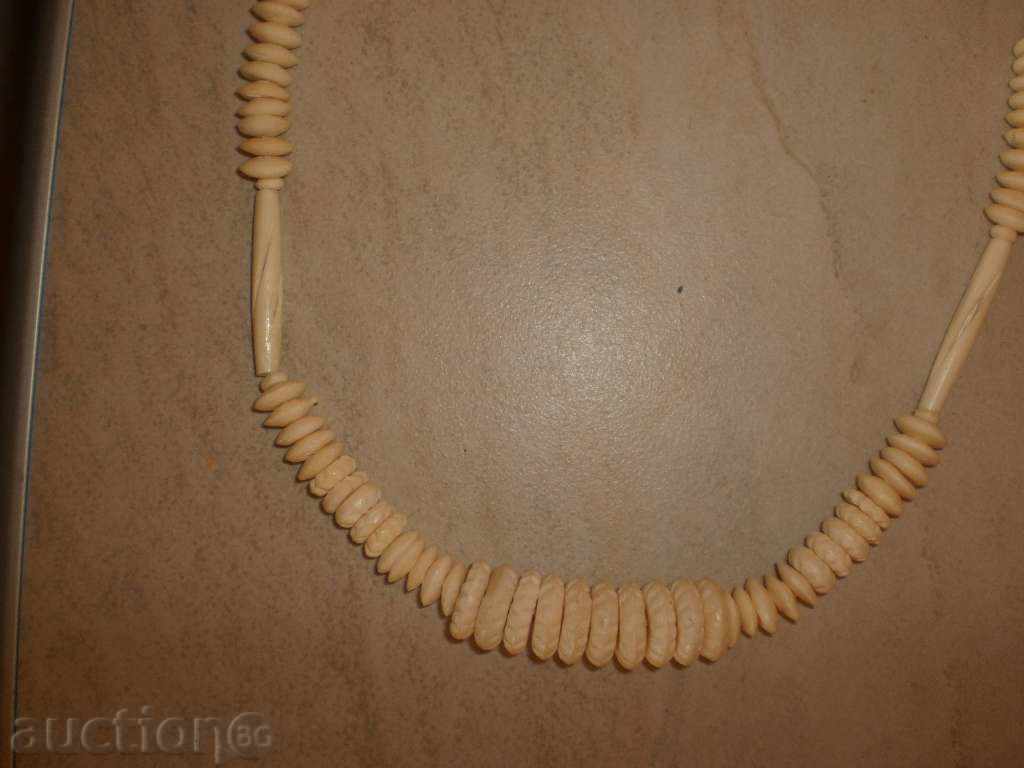 Necklace made of camel bone-classic with price 32.00 BGN | € 16.36 Necklace made of camel bone-classic with price 32.00 BGN | € 16.36