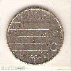 + Olanda 1 Gulden 1986