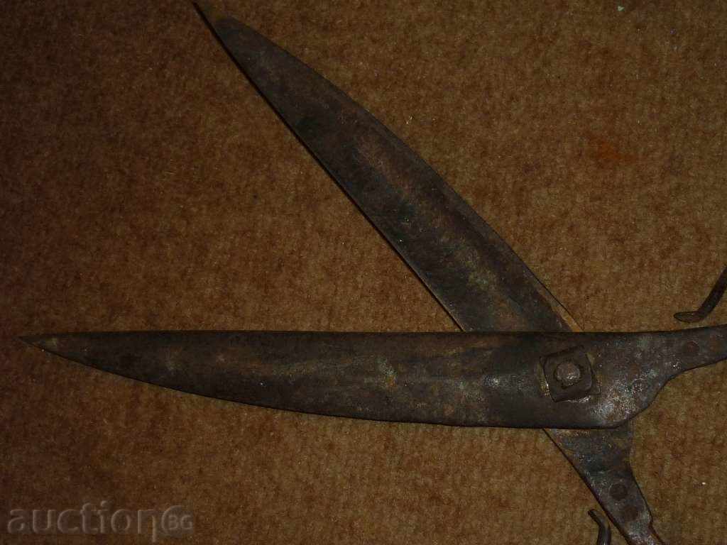 An old forged scissors - 6 An old forged scissors - 6