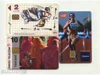 3 phone cards - Switzerland, Australia, Latvia - Lot 62