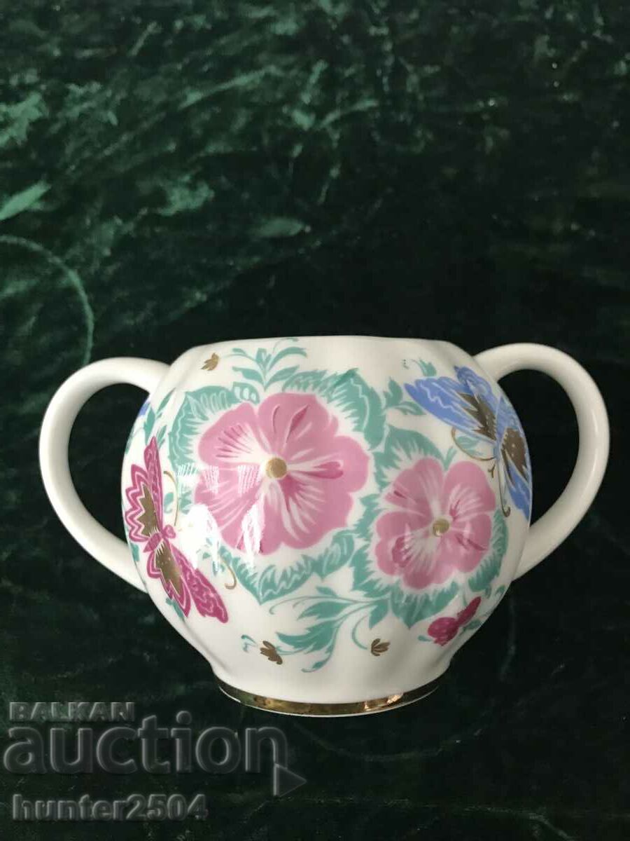 Sugar bowl "LFZ." 10/14 cm with price 29.95 BGN | € 15.31