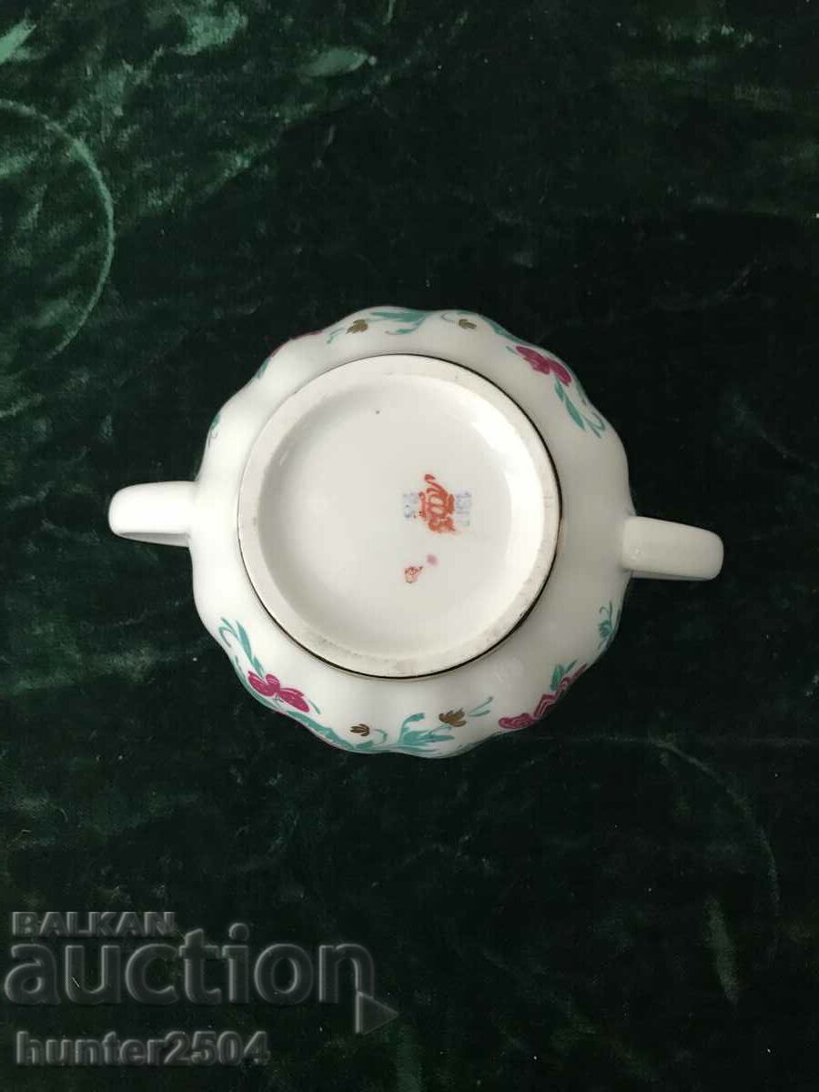 Auction  Sugar bowl "LFZ." 10/14 cm