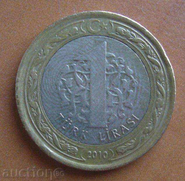 Turkey 1 pound 2010