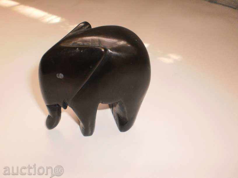 Auction Elephant-small figure of ebony-4 Auction Elephant-small figure of ebony-4
