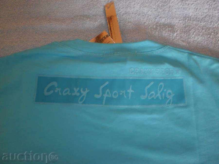 Luxury T-shirt for boy in turquoise color, size 140 - 5 Luxury T-shirt for boy in turquoise color, size 140 - 5