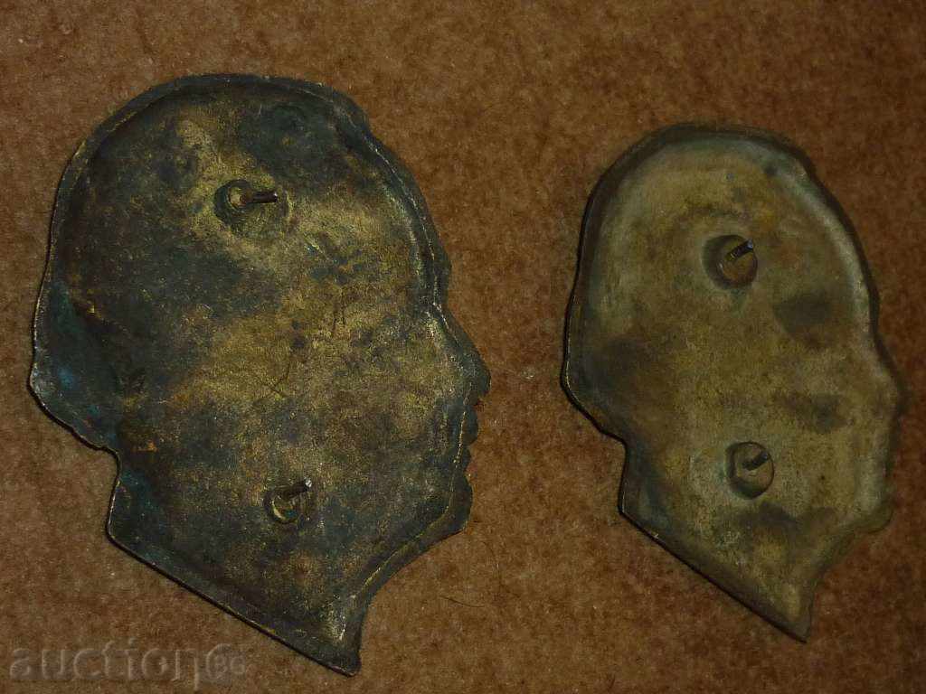 Lot of 2 bronze bas-reliefs by Georgi Dimitrov - 5 Lot of 2 bronze bas-reliefs by Georgi Dimitrov - 5