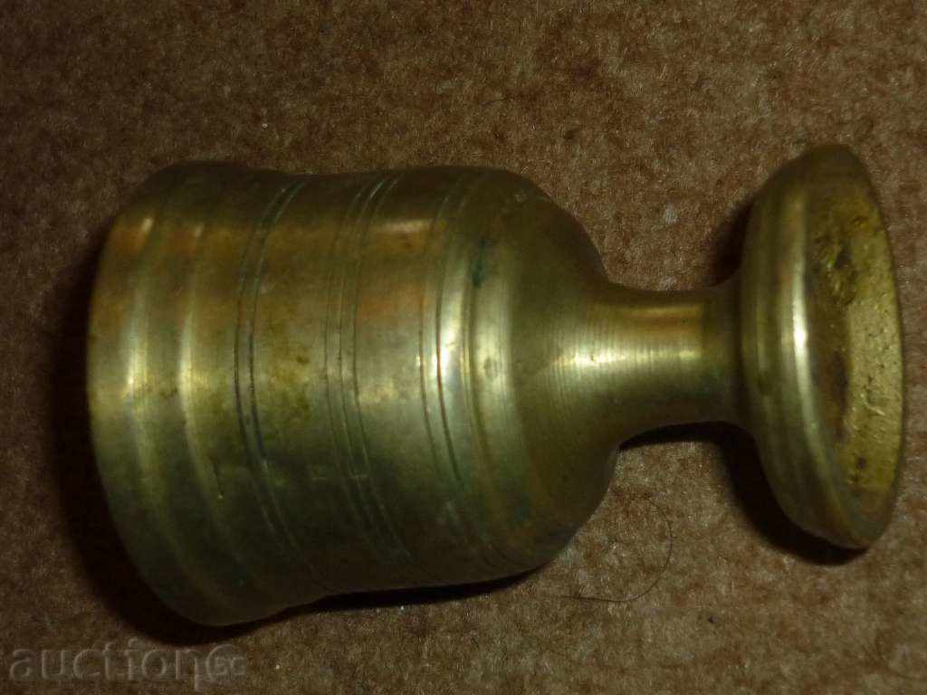 A little bronze mortar, a mortar - 6 A little bronze mortar, a mortar - 6