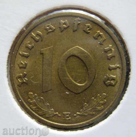 GERMANY 10 Reichspheng 1938
