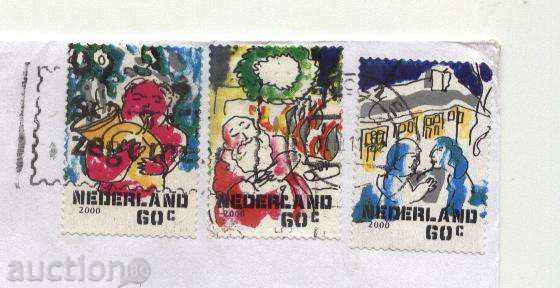 Trailed envelope with 2000 marks from the Netherlands with price 2.00 BGN | € 1.02 Trailed envelope with 2000 marks from the Netherlands with price 2.00 BGN | € 1.02