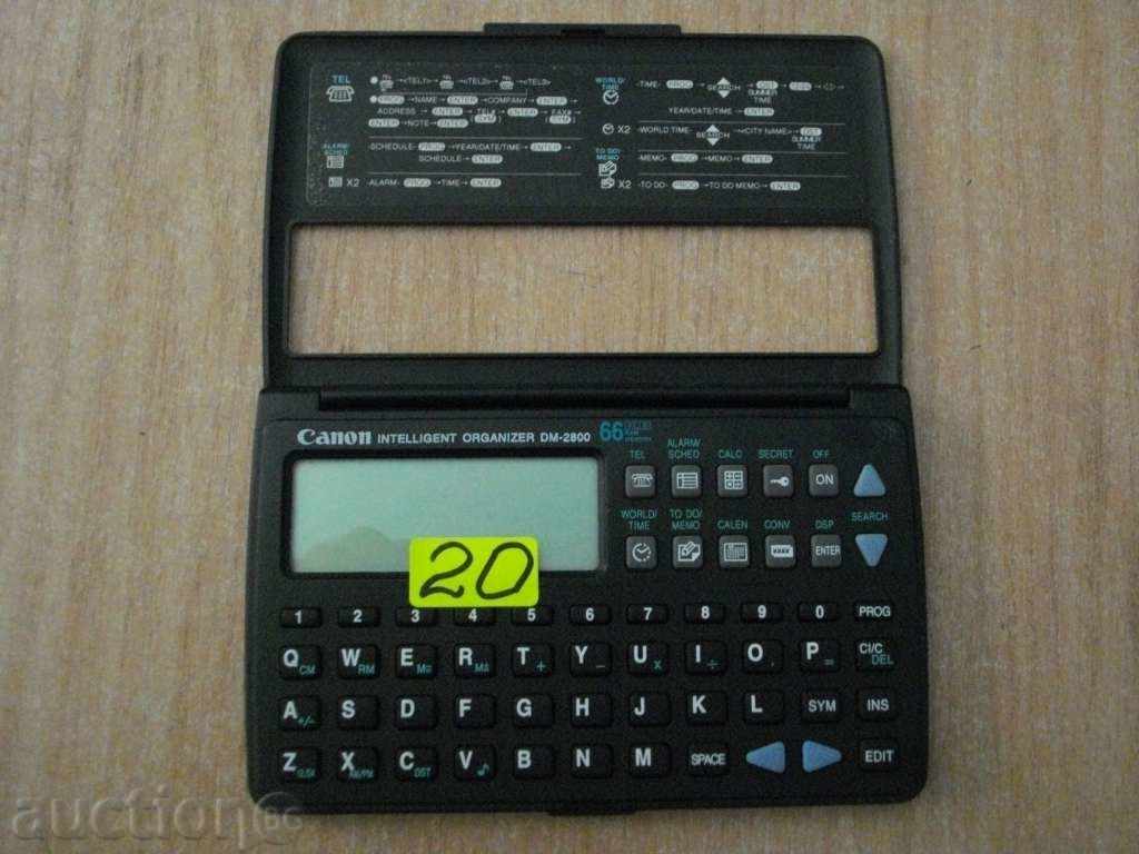 Organizer '' CANON - DM - 2800 ''