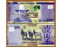 +++ NAMIBIA 200 DOLLARS 2012 UNC +++
