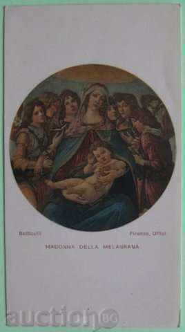 OLD CARD RELIGIOASĂ ITALIANĂ