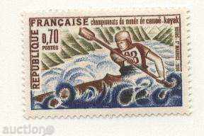 Чиста марка Спорт, Кану - Каяк 1969  от Франция