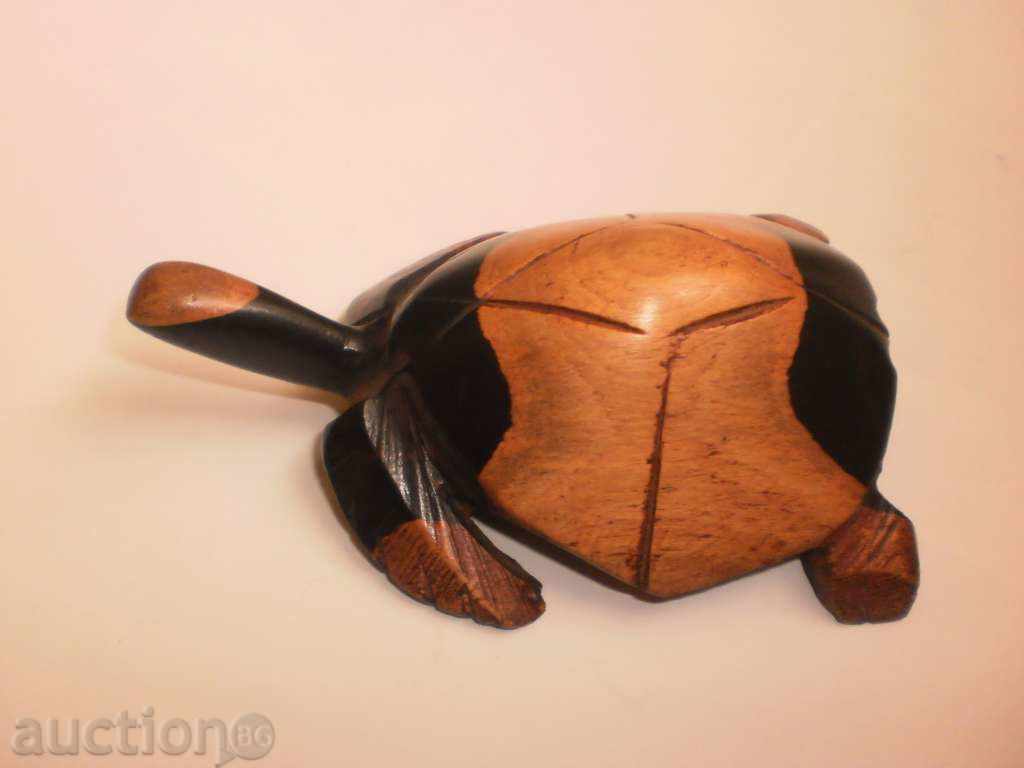 Доставка на Костенурка-малка африканска фигура от абанос Доставка на Костенурка-малка африканска фигура от абанос