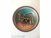 Decorative bowl of soapstone-BIG 5-elephant, see price-3