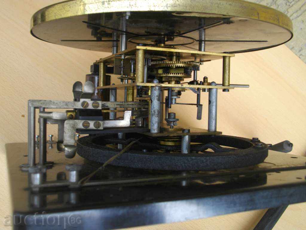 Auction Clock wall mother '' BREGUE '' working Auction Clock wall mother '' BREGUE '' working