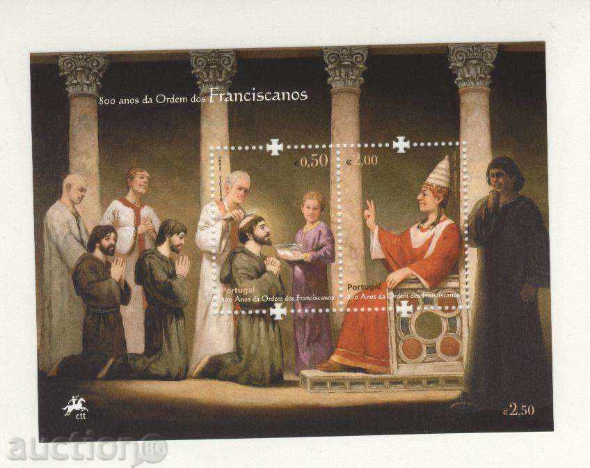 Clean block Order of the Franciscans 2009 from Portugal