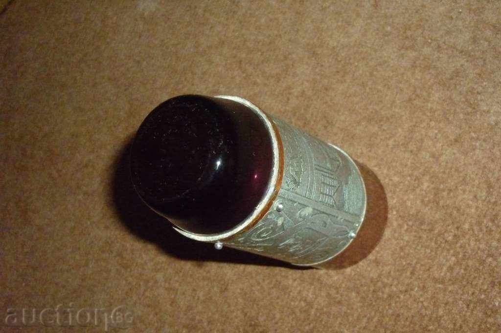 Polish vase - metal and glass with price 50.00 BGN | € 25.56 Polish vase - metal and glass with price 50.00 BGN | € 25.56