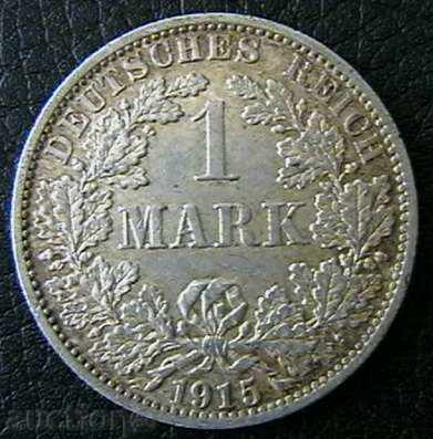 1 марка 1915 А, Германия-Империя