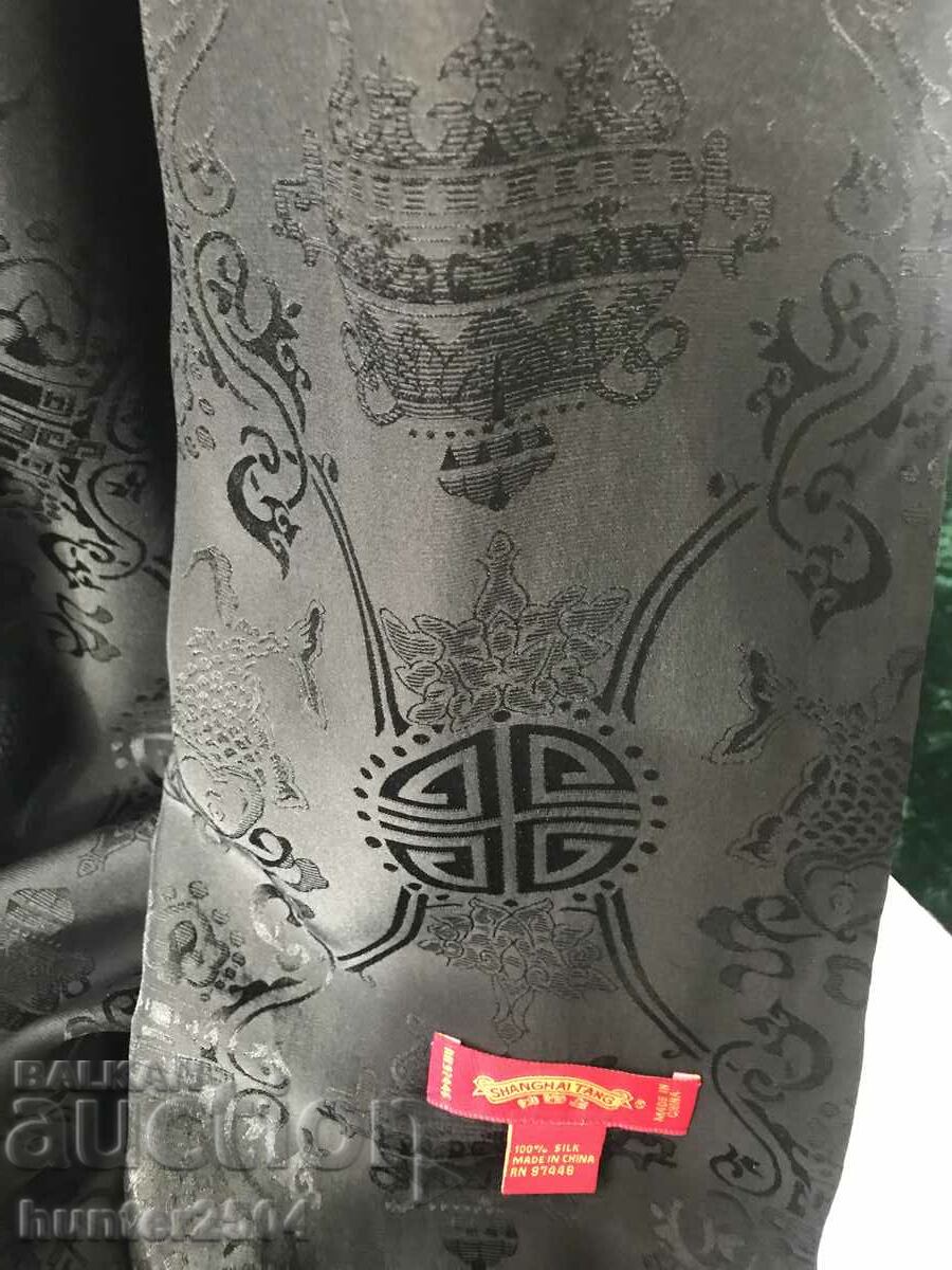 Scarf - silk, 205 cm (without the fringe) with price 69.95 BGN | € 35.76