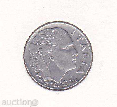 Италия 20 сант. 1940