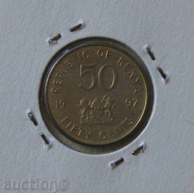 KENYA 50 cenți 1997