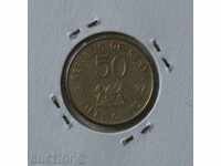 KENYA 50 cents 1997