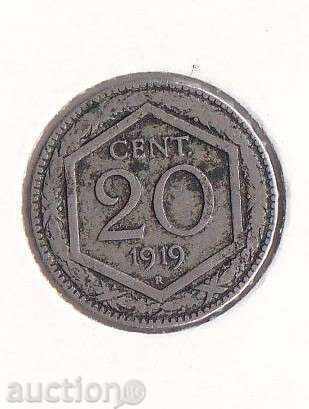 Italia 20 Sant. 1919 Italia 20 Sant. 1919