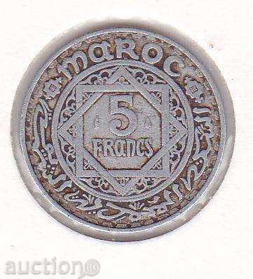Maroc 5 franci 1951