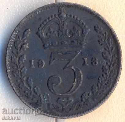 Great Britain 3 pence 1913