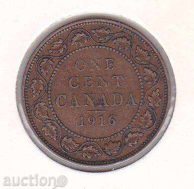 Canada 1 cent 1916