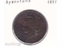 Αργεντινή 2 centavos 1891