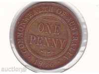 Australia 1 pence 1936