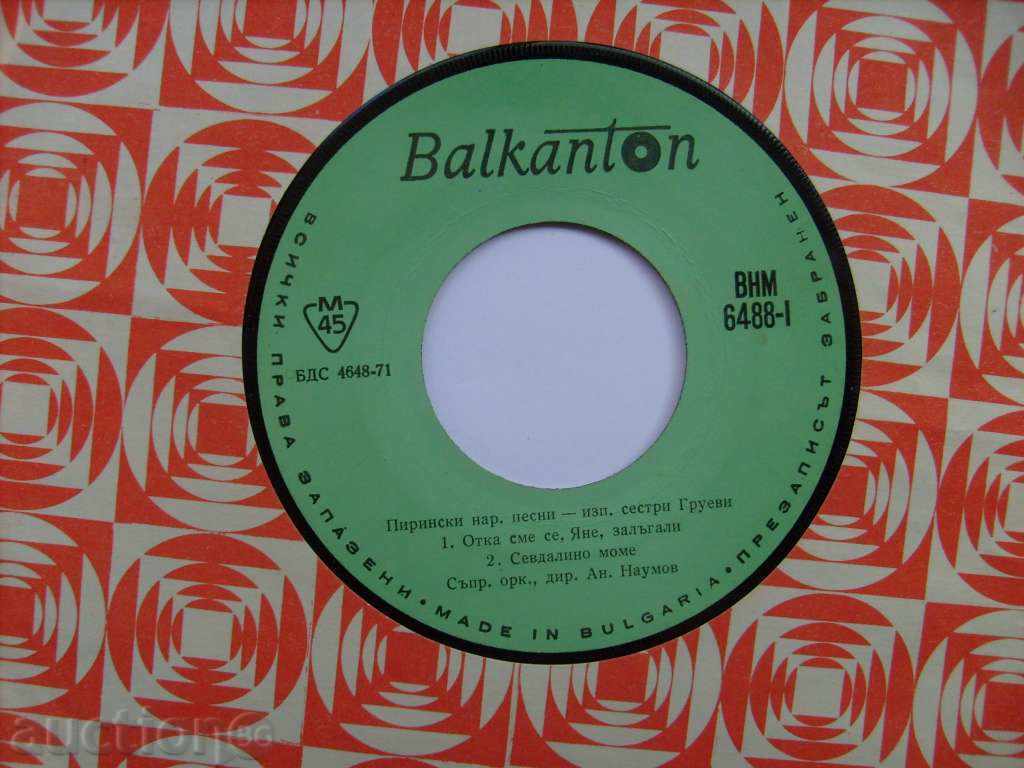 small plate - S. Sabotinova / Sisters Gruevi - № 6488 with price 15.00 BGN | € 7.67 small plate - S. Sabotinova / Sisters Gruevi - № 6488 with price 15.00 BGN | € 7.67