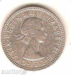 +Marea Britanie 1 șiling 1962 g. stema engleză cu preț € 0.80 | 1.56 BGN