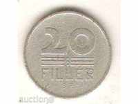 + Ουγγαρία 20 το πληρωτικό 1963