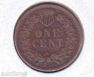 САЩ 1 цент 1882 година