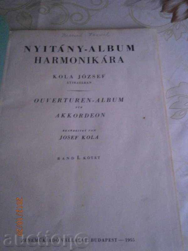 WELCOME TO ACORDEON - 1955 - BUDAPEST - HUNGARY - 7