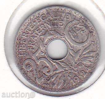 Γαλλία 25 centimes 1924