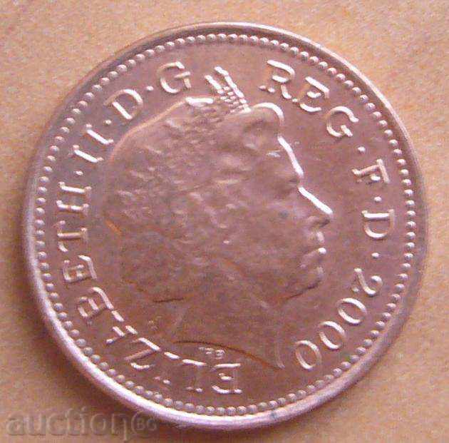 Great Britain 1 penny 2000 with price 0.15 BGN | € 0.08
