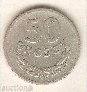 +Полша  50  гроша  1949 г.
