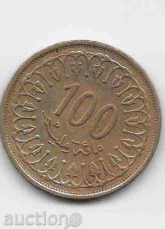 Τυνησία 100 φράγκα το 2005