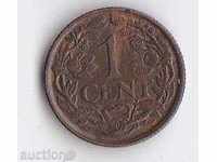 Холандия 1 цент 1939