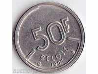 Belgium 50 francs 1987