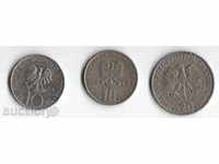 Polonia Lot de 3 monede